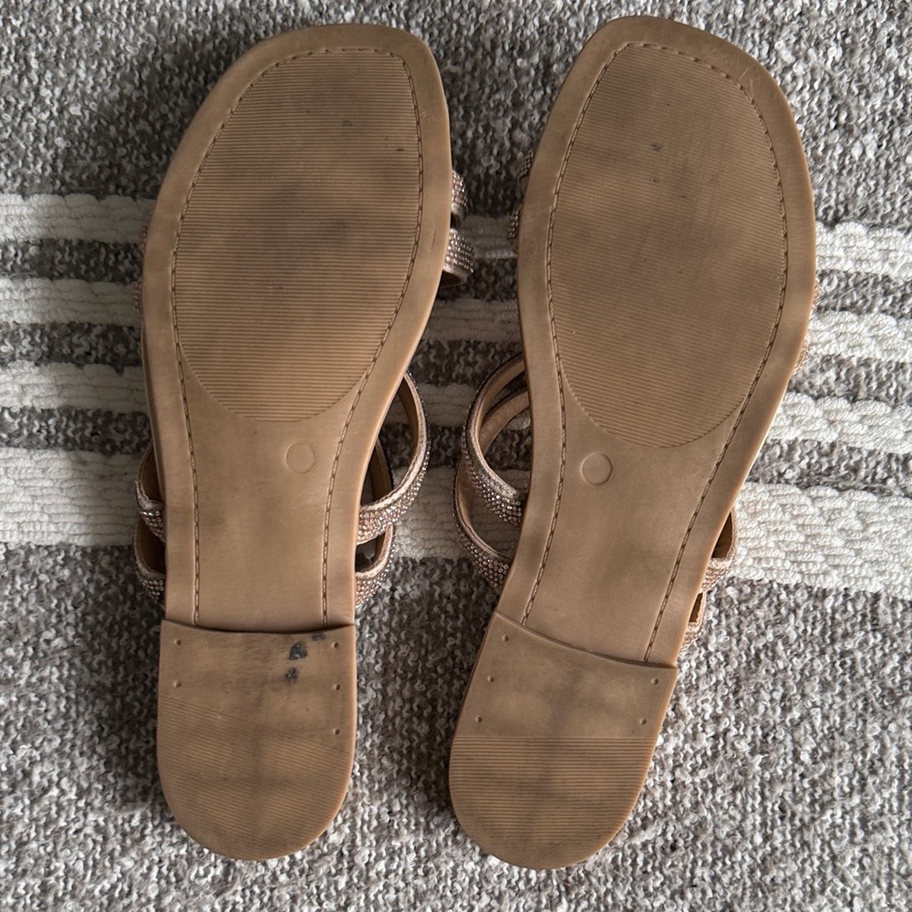 MARIELLA // ROSE GOLD SANDALS - Picture 3 of 5